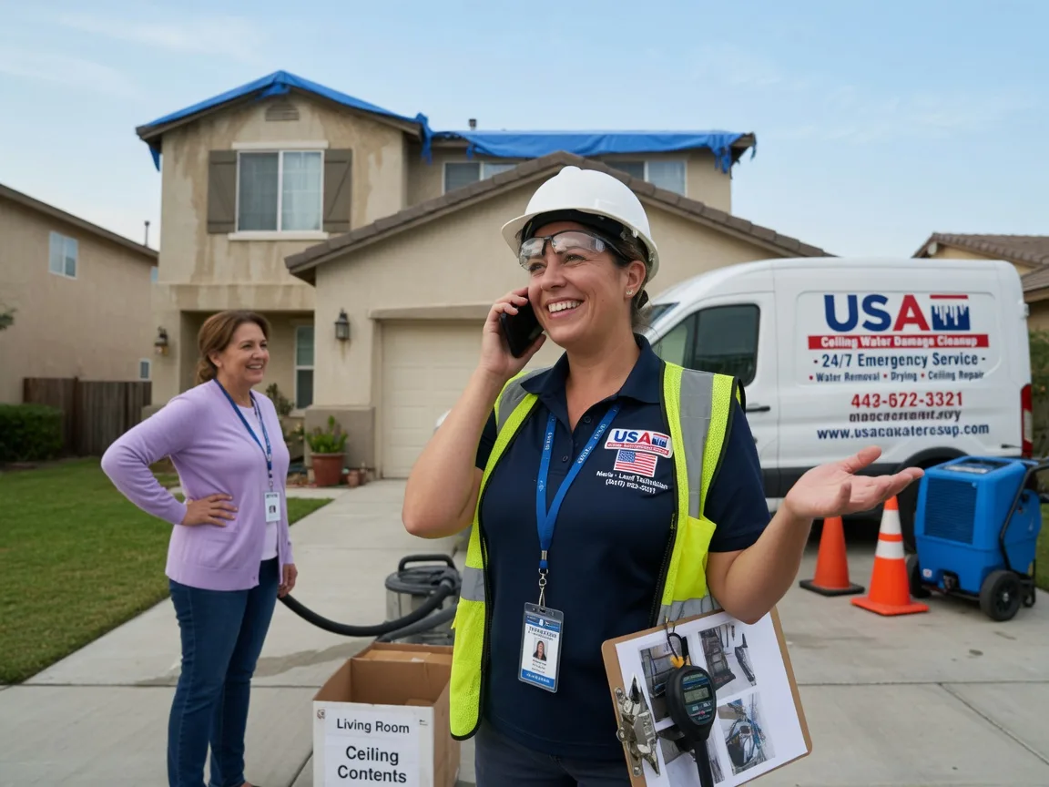 Ceiling Water Damage Restoration Kaufman, TX FAQs